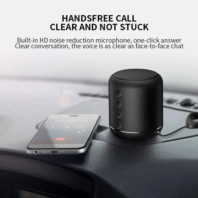 Y7 Wireless Bluetooth 4.2 Speaker IPX5 Waterproof FM Radio Hifi Portable Stereo Music Surround Outdoor Support TF Card | Электроника