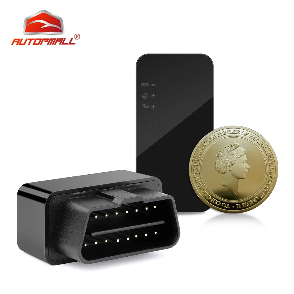 Мини GPS трекер для автомобиля стандартный локатор порта OBD сигнализация с
