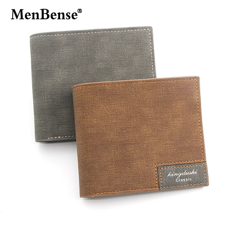 Для мужчин Bense бумажник Мужчин's матовый кошелек для мелочи из искусственной