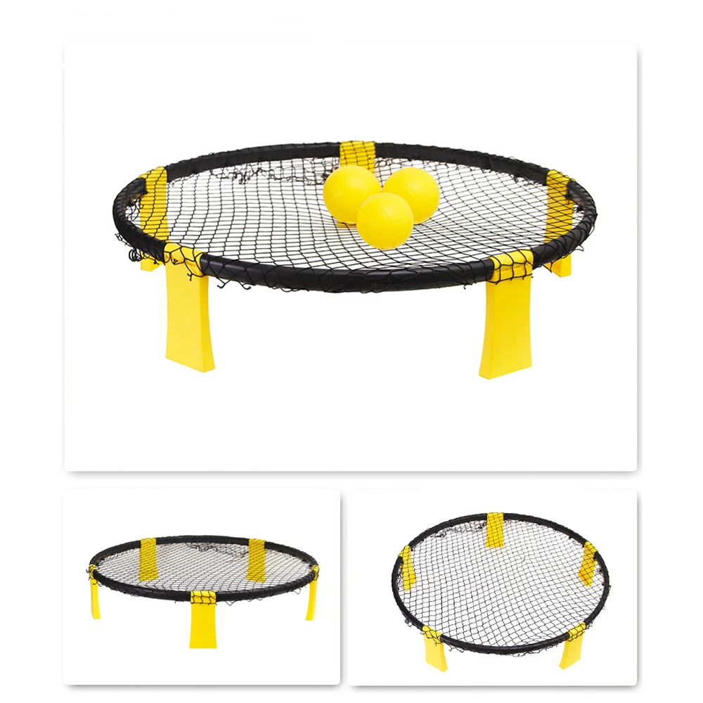 Мини-набор для пляжного волейбола с 3 мячиками | Спорт и развлечения