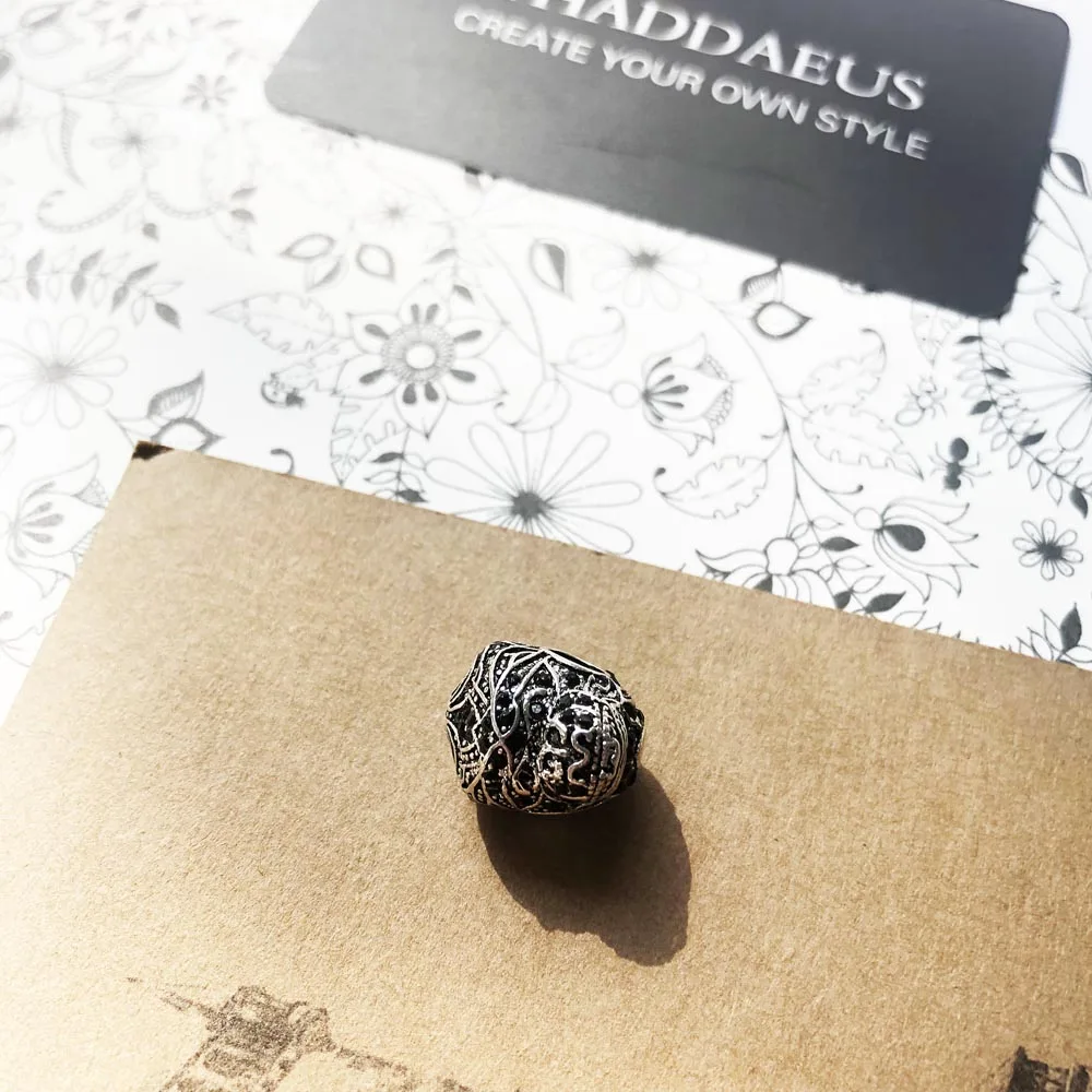 

Chimpanzee Black Beads,2019 New Silver Zirconia Gift Fits Bracelet Bangles Europe Necklace Charms European Jewelry Accessories