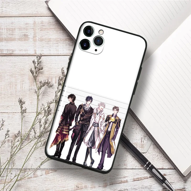 Touken ranbu аниме ookurikara для IPhone Se 6 6s 7 8 Plus X XR XS 11 12 Mini Pro Max стеклянный ТПУ силиконовый
