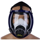 Полностью герметичная защитная маска, распылительная краска, промышленная Пылезащитная маска с 3 отверстиями, многофункциональная полностью прозрачная сферическая маска