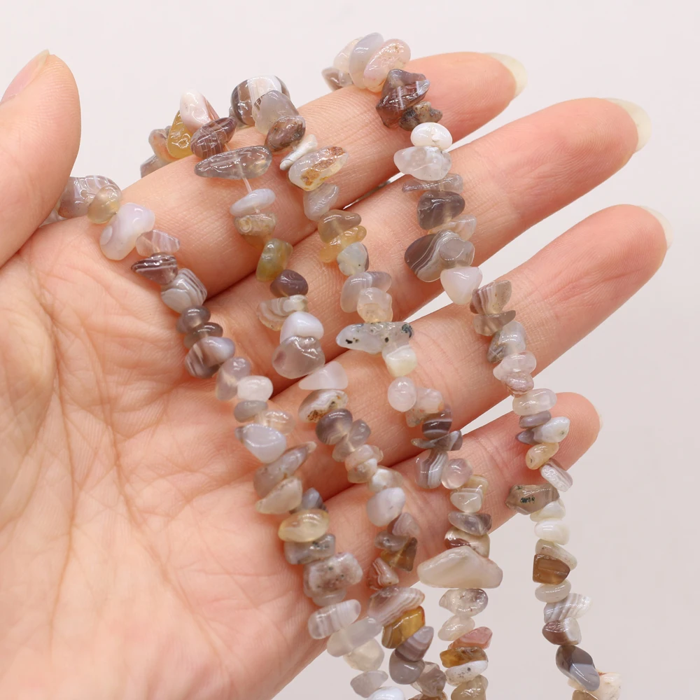 

Best Selling Natural Semi-precious Stones and Persian Gulf Gravel Bead Making DIY Exquisite Handicrafts Size 5-8mm Length 40 Cm