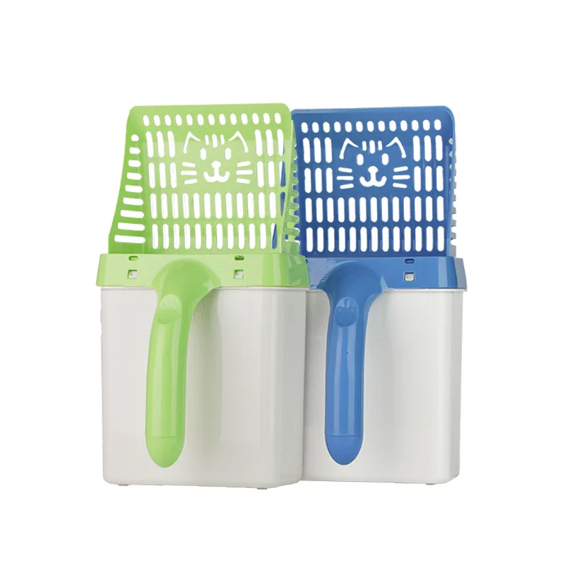 Новая Лопата для кошачьего туалета инструмент чистки питомцев пластиковые