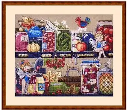 

Top MM Gold Collection Counted Cross Stitch Kit Cross stitch RS cotton with cross stitch Merejka K-73