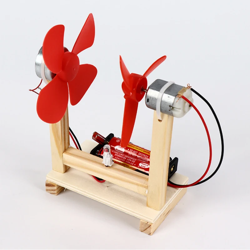 2019 Sz Паровая DIY креативная модель ветровой турбины наборы для детей проекты