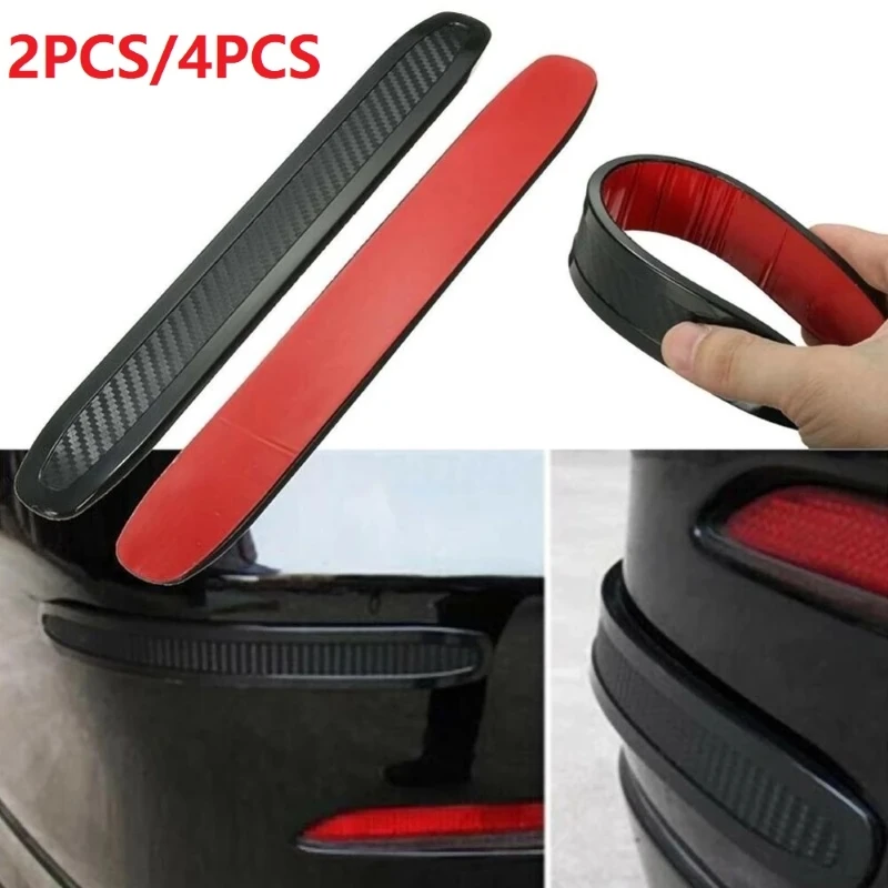

2PCS/4PCS Car Bumper Protector Corner Guard Anti-Scratch Strips Sticker Protection Body Protector Moldings Car Styling