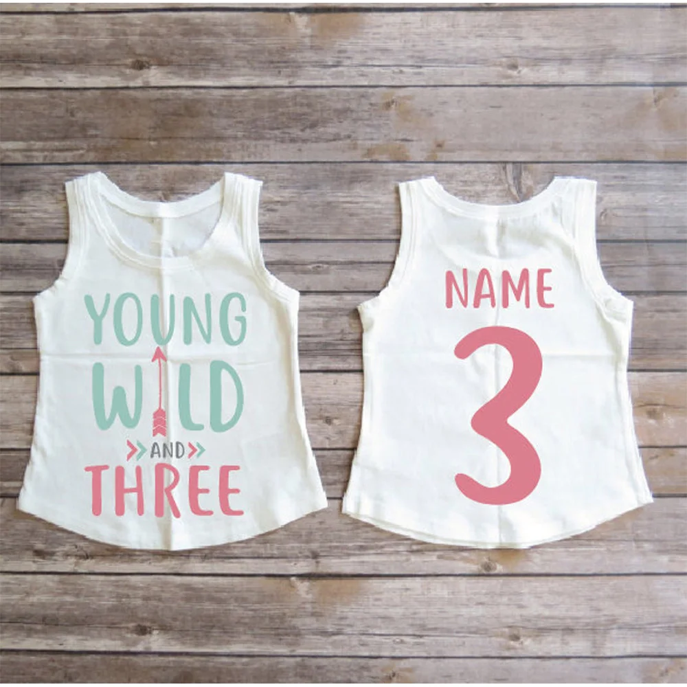 Футболка с рисунком передней и задней поверхности на заказ персонализированная