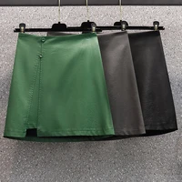 pear shape half length skirt summer belt wide leg cropped trousers women summer elastic waist thin korean fashion