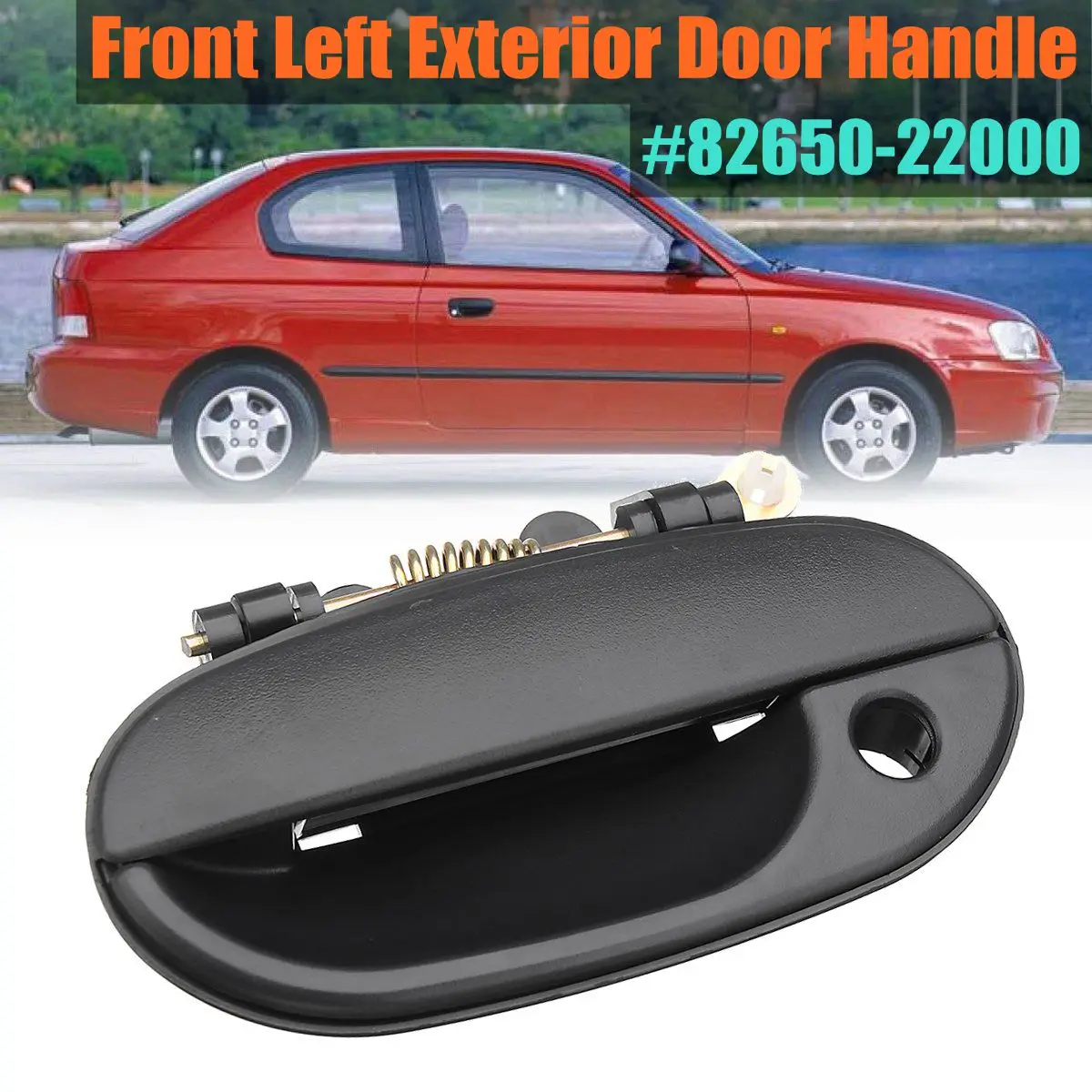 Передняя левая/правая наружная дверная ручка для Hyundai Accent 1995 1996 1997 1998 1999 2000 Excel X3