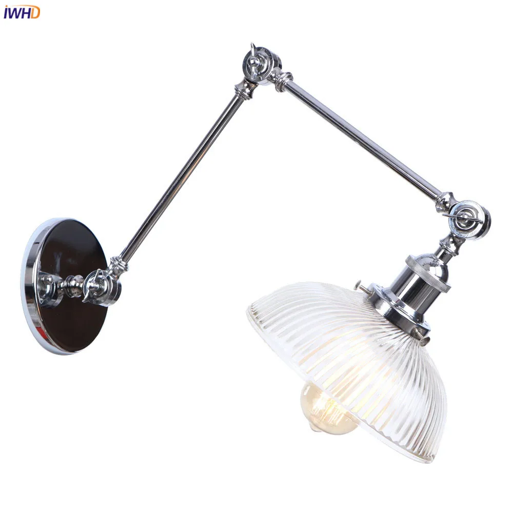 Настенный светильник IWHD в стиле индастриал для спальни ванной зеркала лофта |