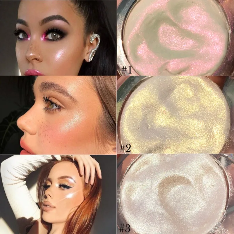 Гель Хайлайтер для лица ГЕЛЕВЫЙ вечерние макияжа Алмазный жидкий хайлайтер