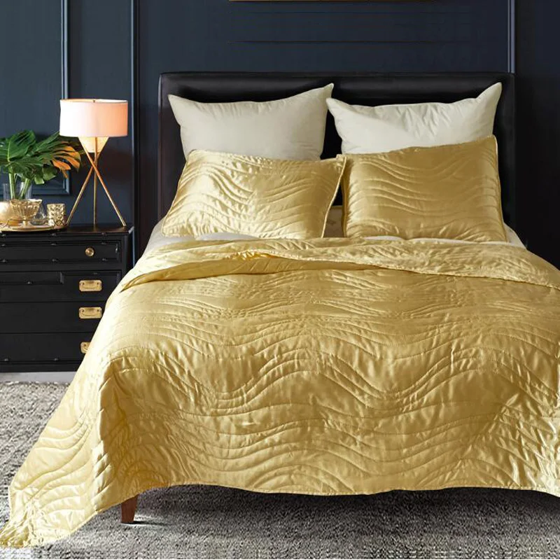 3 шт США Королева Король Покрывало покрывало полиэстер с наволочками (без