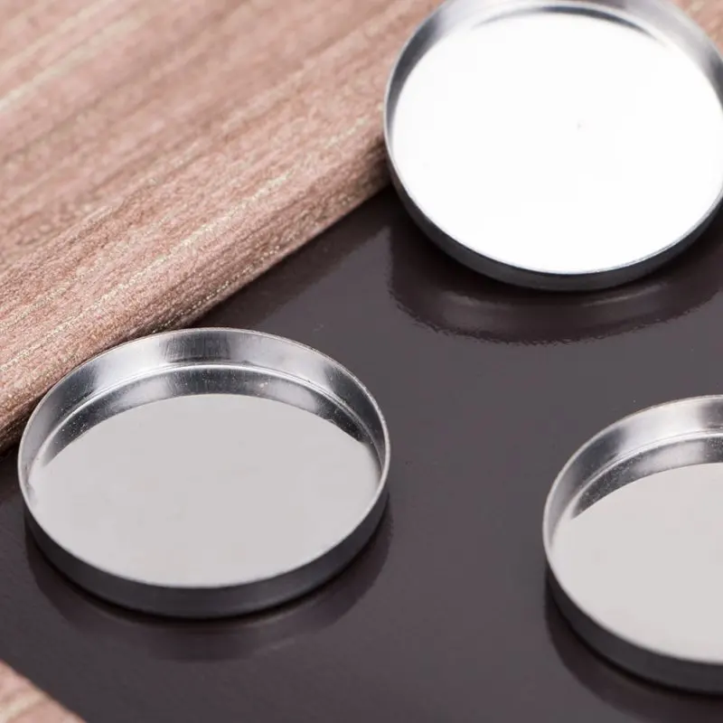 Лидер продаж пустая Магнитная палитра для макияжа деревянные декоративные тени