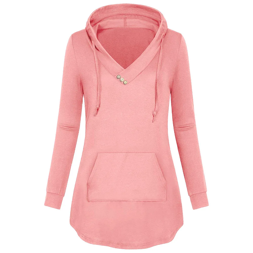 Женская толстовка kpop зимние пальто на пуговицах с круглым вырезом 2019 пуловер