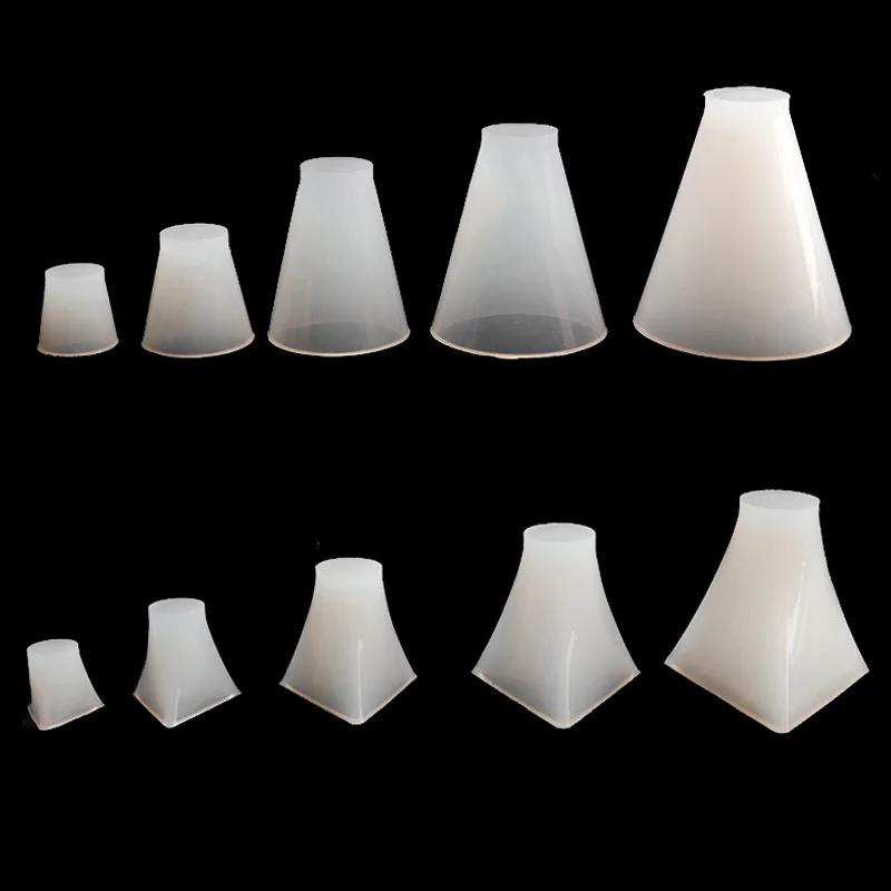 Прозрачная Пирамидка силиконовая форма «сделай сам» из смолы декоративное мастерство, suzani форма для изготовления ювелирных изделий смолы ...