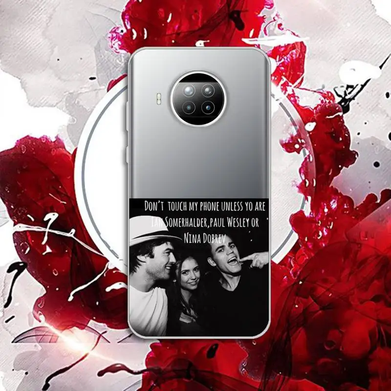

The Vampire Diaries TV series Phone Case Transparent for Xiaomi Redmi note 10 t 8 9 pro lite 11