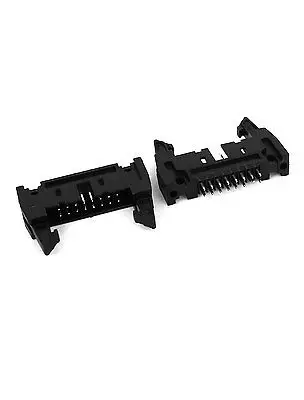 Double Rows 2.54mm 16 Pins Lock Type Straight IDC Pin Headers Connector 10pcs | Обустройство дома