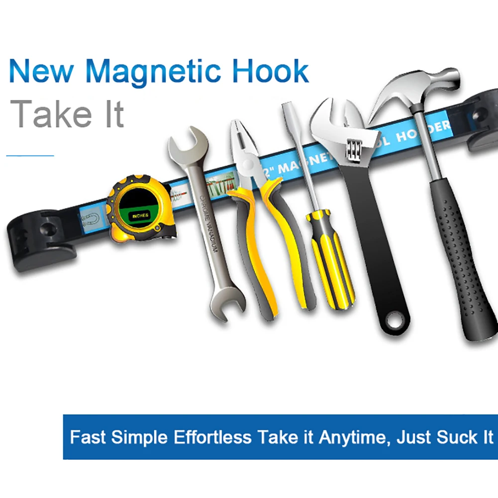 Магнитный держатель для инструментов суперпрочный металлический органайзер