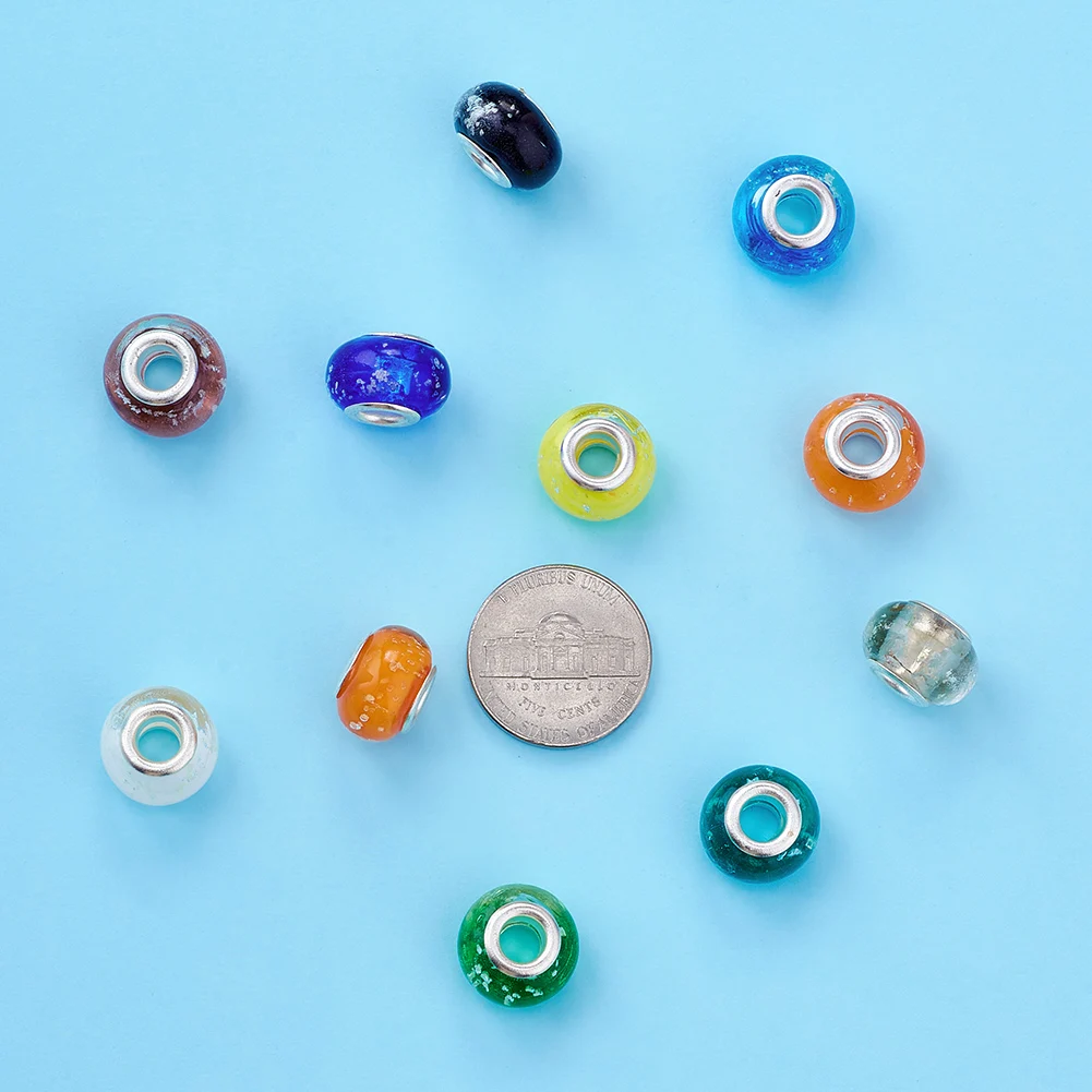 100 шт. светящиеся ожерелья ручной работы в европейском стиле | Украшения и