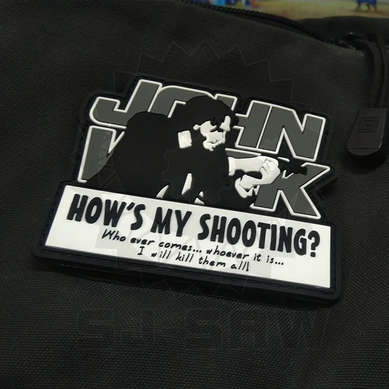Джон фитиль 2 нашивки как s My Shoot волшебные наклейки на моральный дух повязка руку |