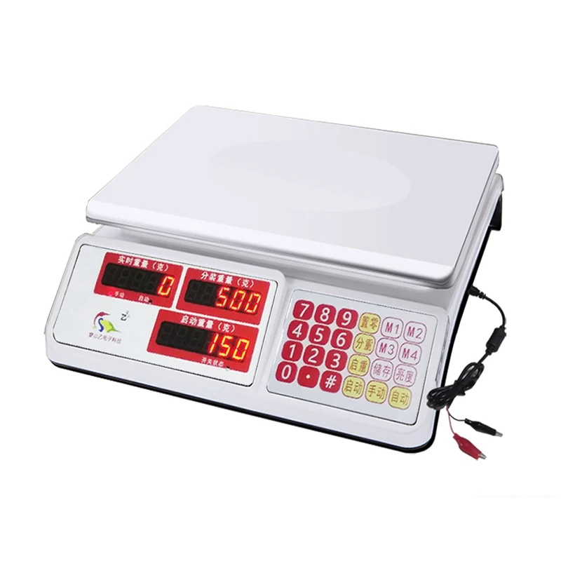 

10kg/1g 30kg/5g Precision Automatic Quantitative Dispensing Scale Kitchen Scale Weight Controller Weighing Type Filler Digital