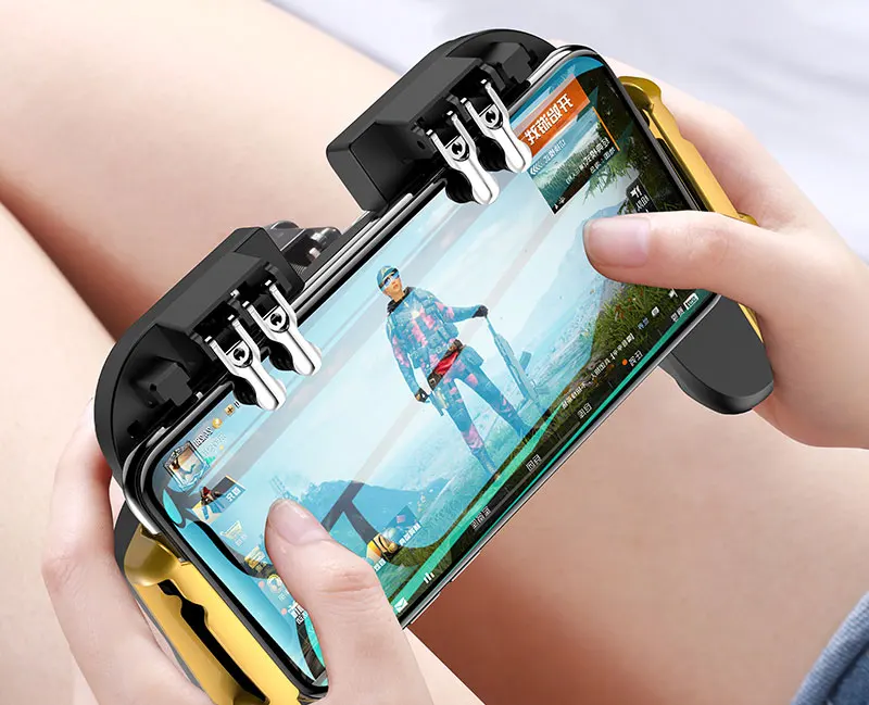 Геймпад Pubg контроллер Android джойстик мобильный игровой коврик игровой контроллер портативные плееры WinexFor IPhone Xiaomi с охлаждающим вентилятором