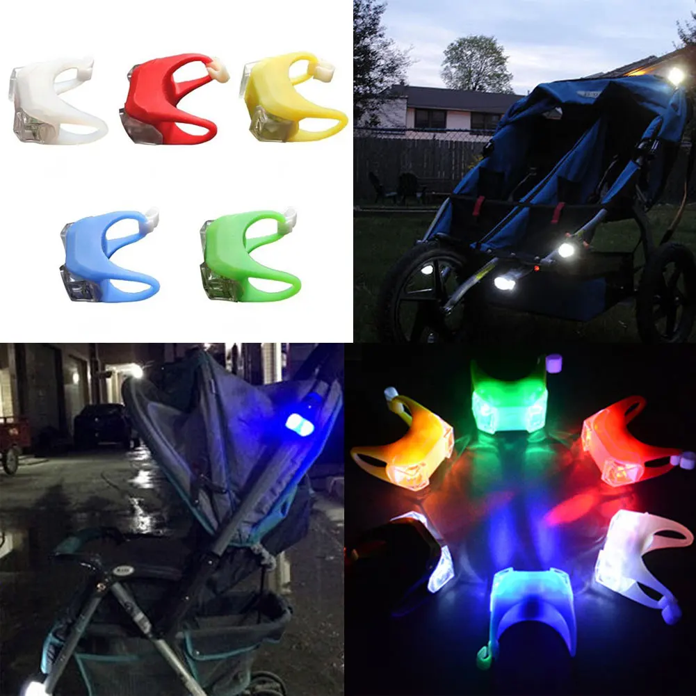 Outdoor Night Stroller Remind Lights Baby Caution Lamp Flash Waterproof Security Alert Prams Infant LED | Лампы и освещение