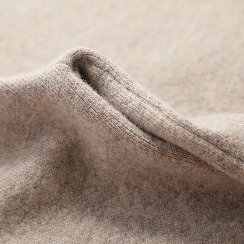 Женские брюки из 100% чистой шерсти трикотажные с эластичным поясом плотные теплые