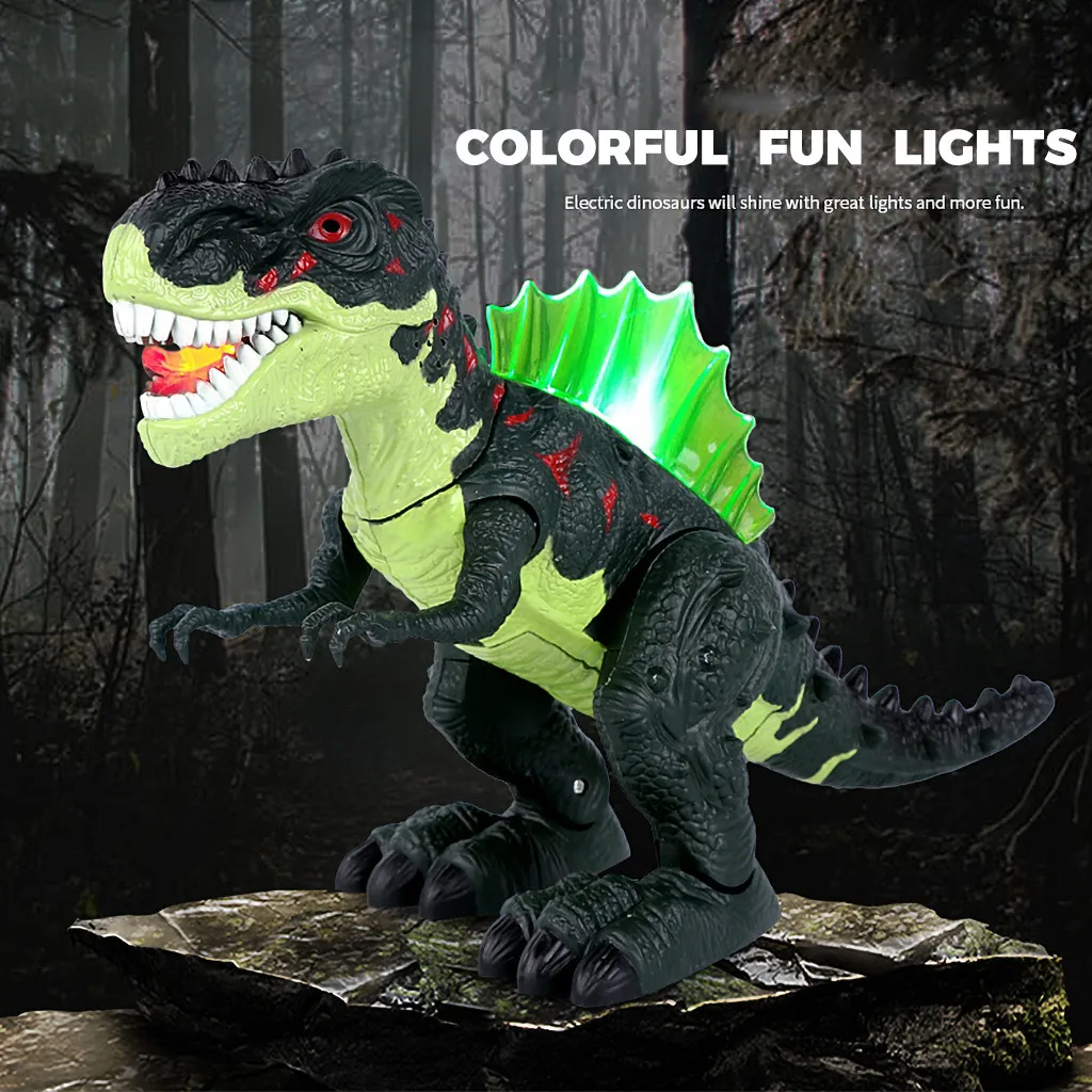 Игрушка динозавр ходячий с дистанционным управлением Имитация Динозавра