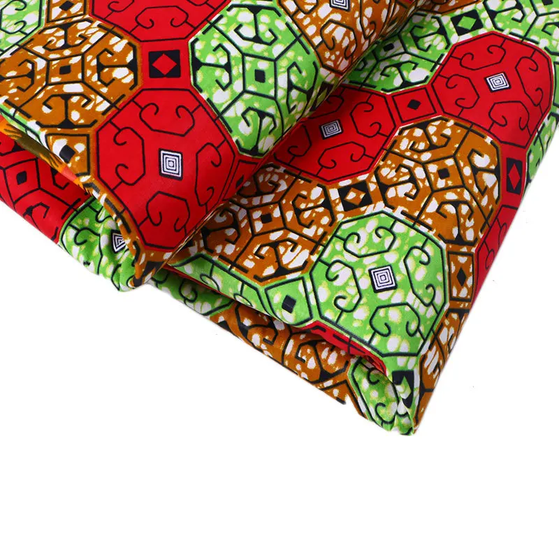 Африканская анкарская африканская батик Нигерия 2019 хлопок цветочный принт ткань