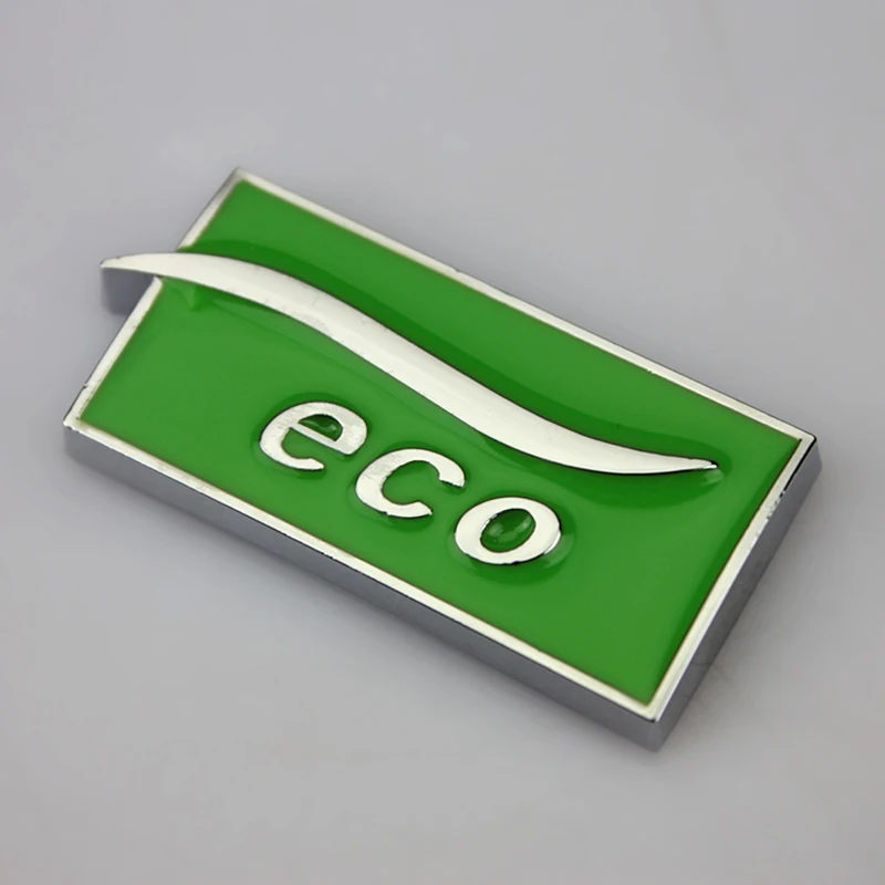 Серебристо зеленый качество металлическая хромированная LPG эко стайлинга