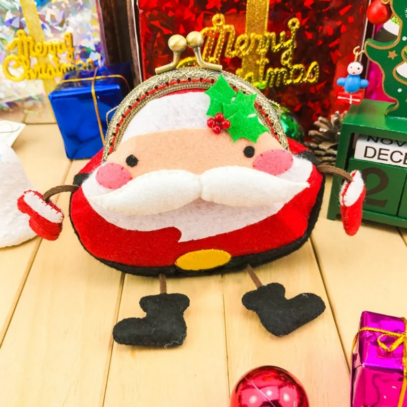 Рождественская ткань материалы для рукоделия комплект Санта-Клаус Снеговик Лось