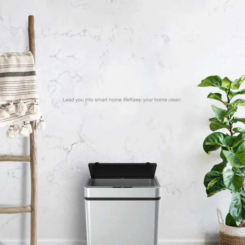 Мусорная корзина с инфракрасным датчиком движения автоматическая умная Бытовая