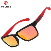 felres men polarized sport square sunglasses outdoor women eyewear driving cycling fishing uv400 protection glasses f1058