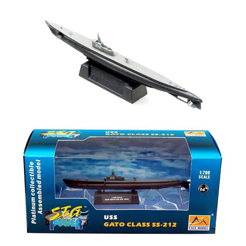 

Подводная лодка Trumpeter 1/700 ss212, Вторая мировая война, 37308, готовый продукт коллекция моделей