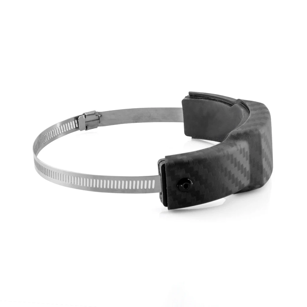 Универсальная круглая выхлопная рама для мотоцикла 100 мм-140 мм ползунки защиты от