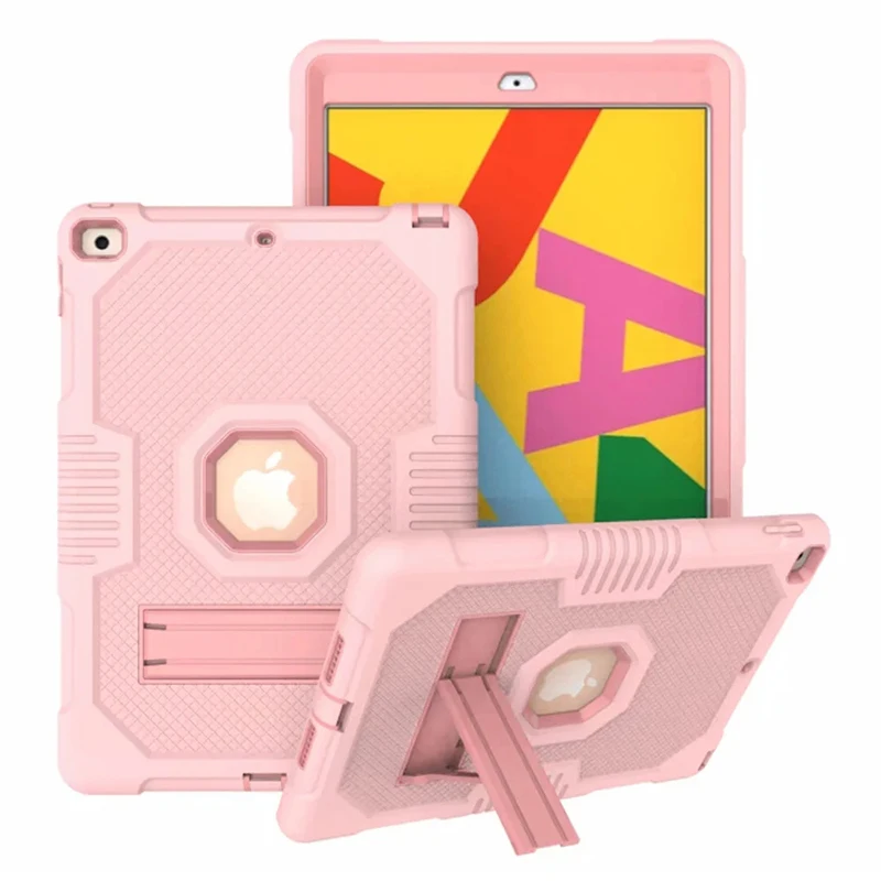 

Baby Safe Silicone Protective Tablet Case For Apple ipad Mini 4/5 New 9.7 2017/2018 5th/6th Heavy Duty Holder Skin Tablet Case