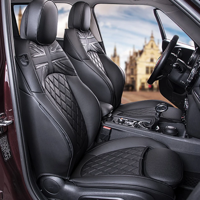 Защитный чехол для автомобильного сиденья полностью обернутая Кожаная подушка