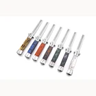 Автоматические расчески из нержавеющей стали, крутые складные ножи, кисти, триммер для волос, расческа, щетка, аксессуары, мужской карманный нож-бабочка, расческа