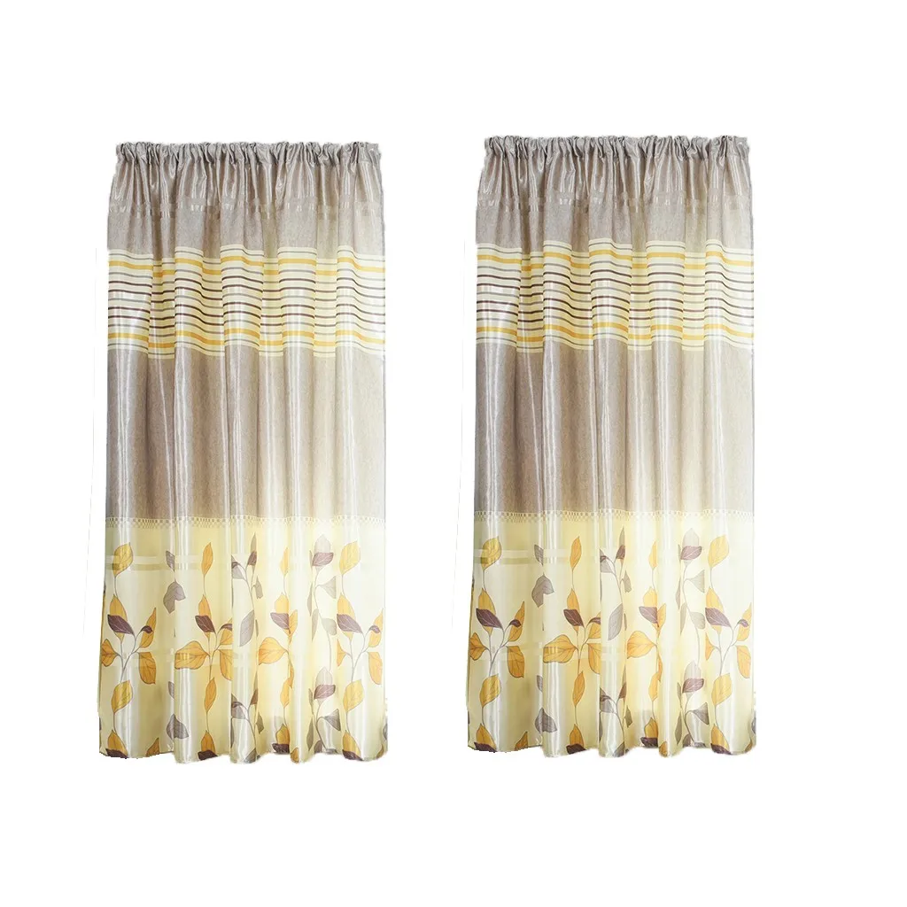 2 шт. тюлевые занавески для окон и дверей в европейском американском