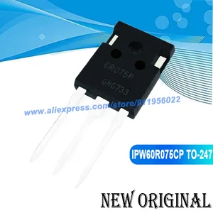 (5 Pieces) IPW65R280C6 65C6280 IPW60R075CP 6R075P TO-247 / 6R125P6 IPW60R125P6 650V 30A / IPW65R150CFD 65F6150 650V 22.4A TO-247