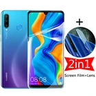 Гидрогелевая пленка для Huawei P30 Pro P40 P20 Lite Mate 20 P Smart Z 2019, Защита экрана для Honor 10 9X 10i 30 S + объектив камеры