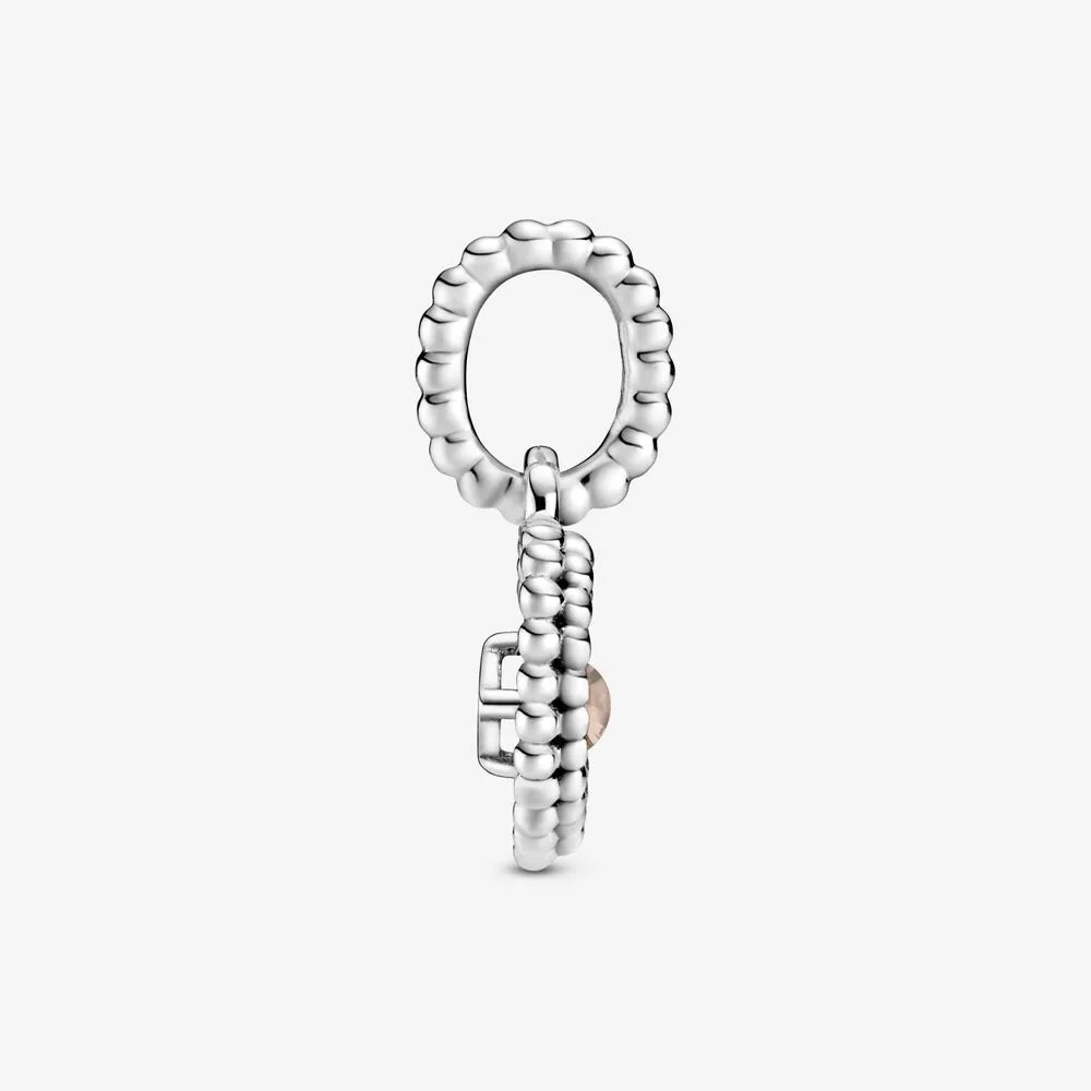 Женский браслет из серебра 2020 пробы с подвеской в виде сердца | Украшения и