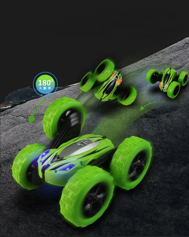 RC автомобиль 2,4G 4CH трюк Дрифт деформация багги автомобиль рок-гусеничный ролл автомобиль 360 градусов флип дети робот игрушечные машинки RC для детей Подарки