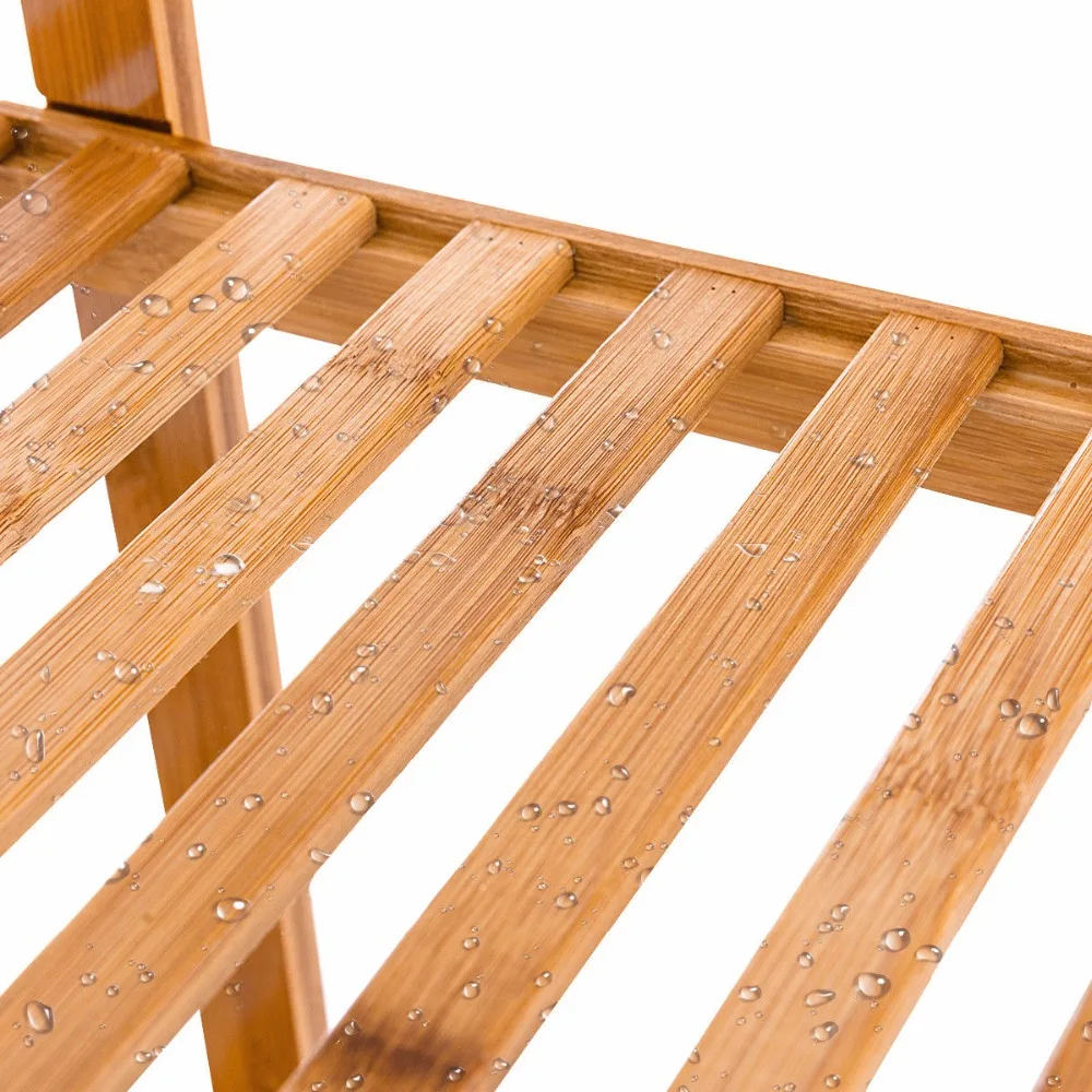 Многофункциональная бамбуковая книжная полка книжный шкаф подставка для