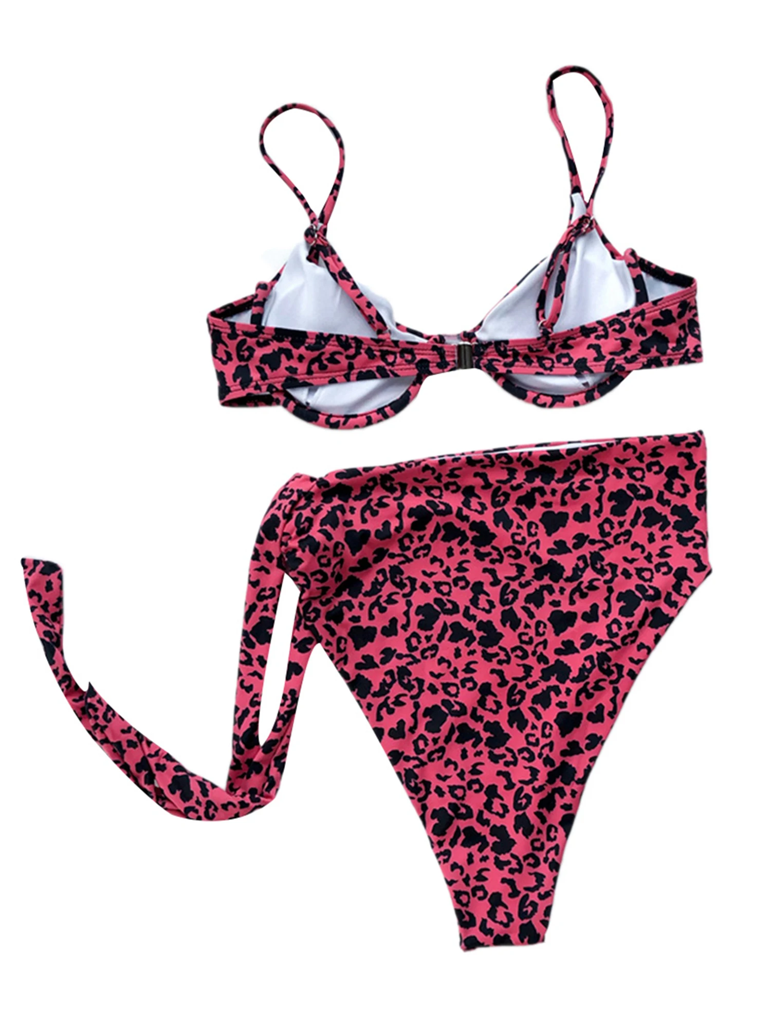 Женский купальник с завышенной талией эффектом пуш ап| |