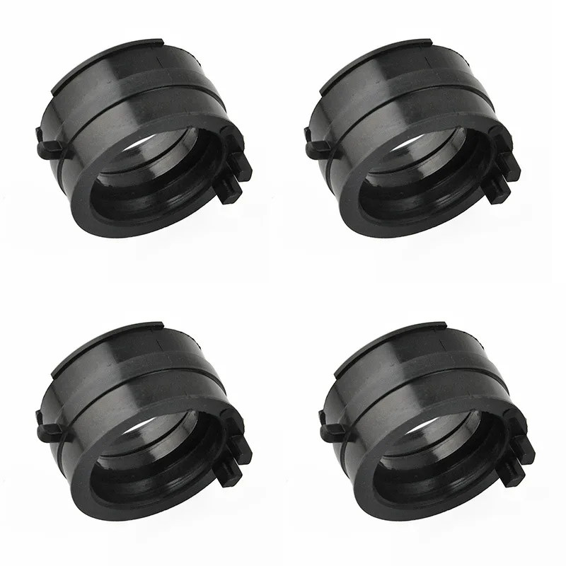 

4pc Motorcycle Carburetor Carb Intake Manifold Joint Boot for Honda CBR600F PC19 1987-1990 CBR 600F