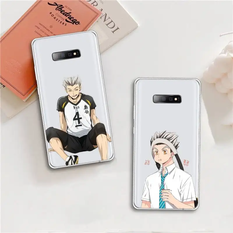 

Kotaro Bokuto haikyuu anime Phone Case Transparent For Samsung Galaxy A S Note J 5 8 51 2016 Prime 20 Ultra 6 7 Edge PLUS 21